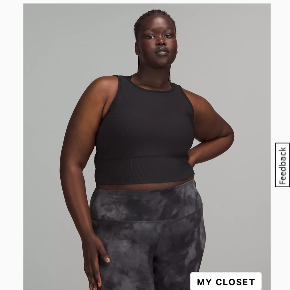 Lululemon power pivot ribbed tank